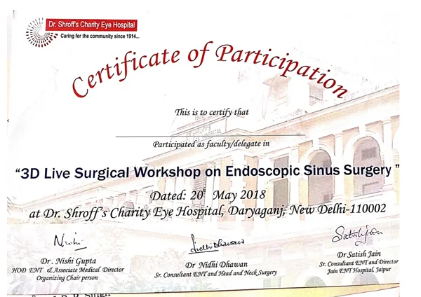 Certificates