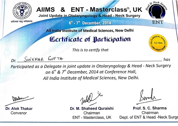 Certificates
