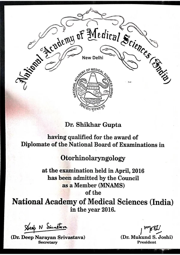 Certificates